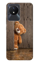 Teddy Wooden Vivo Y02/Y02T Back Cover